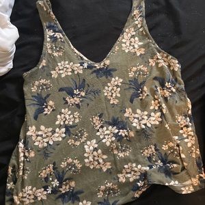 Floral tank top